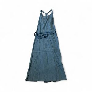 New York & Company Women’s Chambray Maxi Dress Size XL Retro Casual Comfy